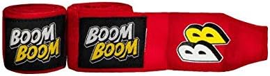 Boom Boom Boxing Youth Flex Hand Wraps - Youth Hand Wraps, Youth Knuckle Protection, Youth Boxing Hand Wraps, Youth Protective, Boxing Hand Wraps for Kids, Boxing Equipment