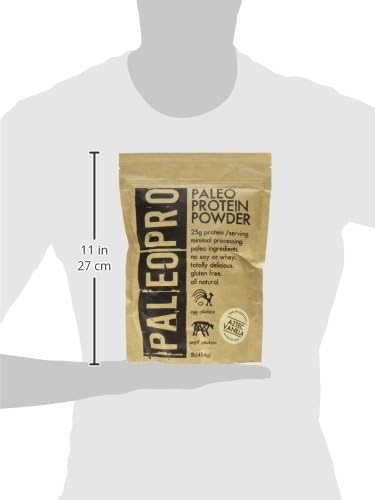 Paleo Pro 26G Beef Protein Powder - Grass Fed Protein Powder Isolate - Pure Animal Based Pastured & Cage-Free | Dairy & Gluten Free, Natural & Clean Proteins for Paleo & Keto - 15 Days Supply Vanilla