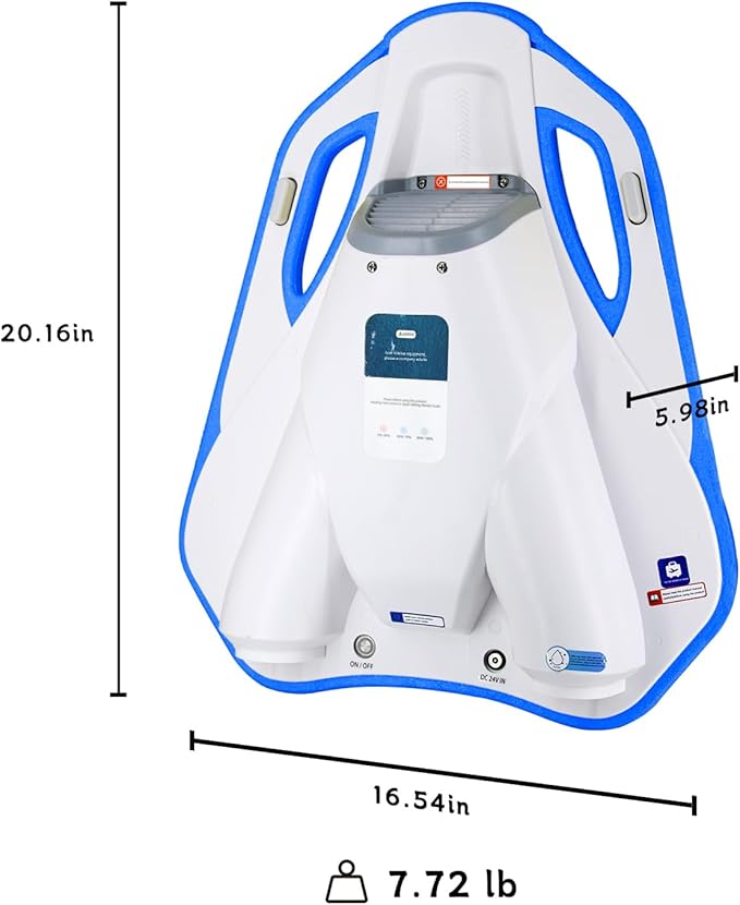 Electric Swimming Kickboard for Kids – 2-in-1 Water Jet & Propeller, Water Scooter Float Board for Swim Training, 6.1kgf Thrust, 24V/4.6Ah Battery, 45 Min Runtime, Load 198 lbs, Summer Pool Toy