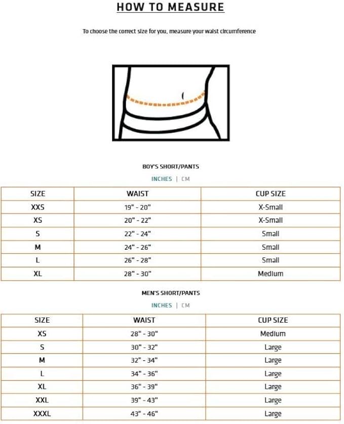 Shock Doctor Compression Shorts with Protective Bio-Flex Cup, Moisture Wicking Vented Protection, Youth Size