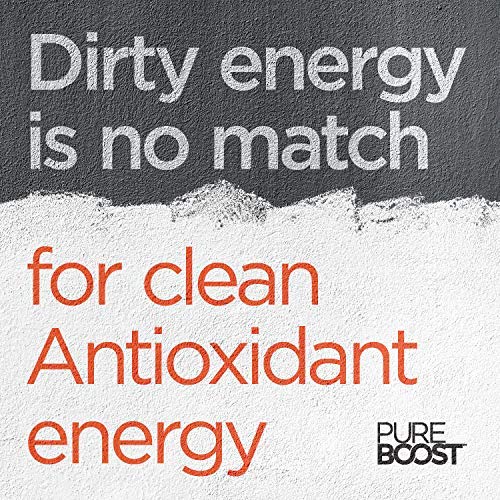 Pureboost Clean Energy Booster, Refreshing Energy Drink Mix with B12 Vitamins, Electrolytes, Antioxidants, Sugar-Free with No Sucralose (Citrus Sunrise, 30 Count)