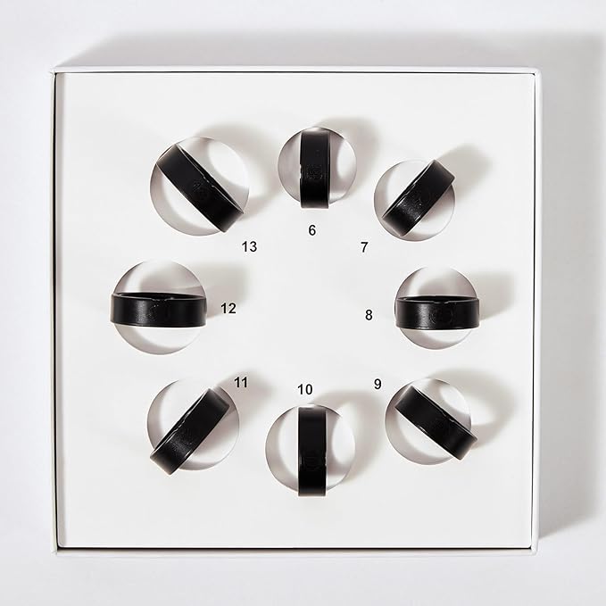 Health Tracker Ring, Smart Health Ring for Women Men with Heart Rate, Blood Oxygen, Sleep Monitor, Steps,Calories, No Subscription Fee, IP68 Waterproof Smart Ring for iPhone & Android(Only Sizing Kit)