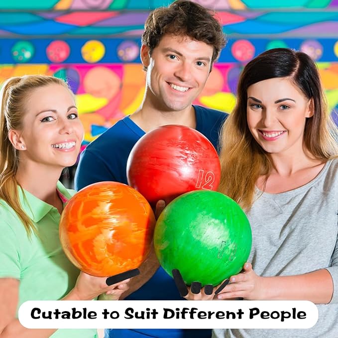 100 Pcs Bowling Tape Bowling Thumb Tape Bowlers Tape Bowling Finger Tape Elastic Bowling Thumb Protector Protective Performance Tape for Bowlers Exercise Sport