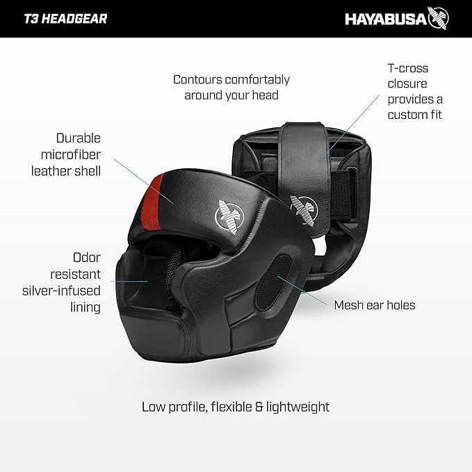 Hayabusa T3 Adjustable MMA Headgear