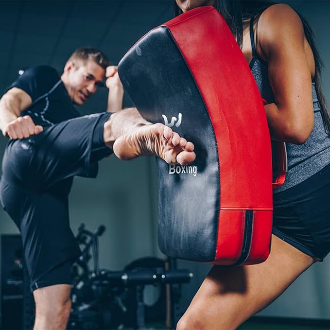 LuiceABC One Karate Taekwondo Boxing Kick Punch Adjustable Soft Shield Durable Training Pad for Boxing, Training and Protecting Your Palm, Wrist and Decreasing The Shock