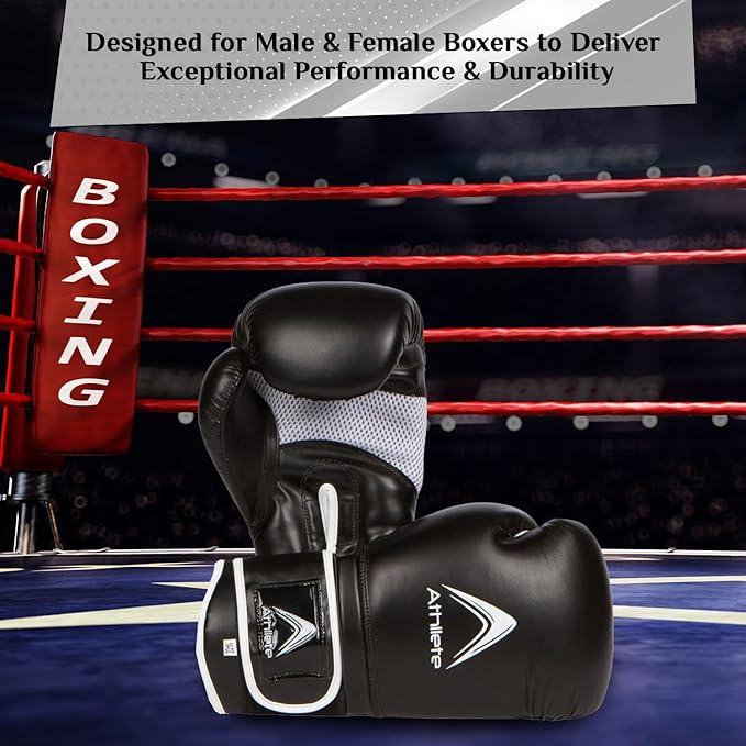 Durable and Comfortable Boxing Gloves Men and Boxing Gloves Women, Extra Thick Padding for Beginner Boxers and Training Fitness, Ideal for Both Men Boxer and Women Boxer