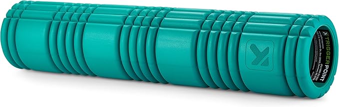 TRIGGERPOINT Performance Therapy Grid Patented Multi-Density Foam Massage Roller Exercise, Deep Tissue&Muscle Recovery Relieves Muscle Pain & Tightness, Improves Mobility & Circulation