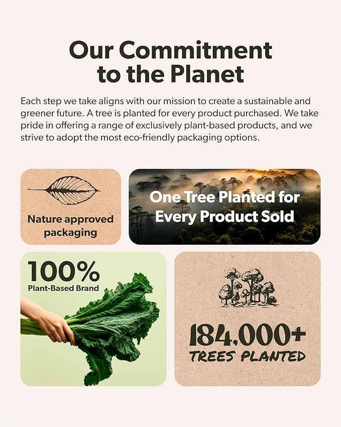 Plant Meal Replacement Shake - Chocolate - 25g of Plant Based Vegan Protein Powder, 76+ Organic Superfoods, Vitamins & Minerals, Mushrooms, Super Greens, Digestive Enzymes & Probiotics - 15 Servings