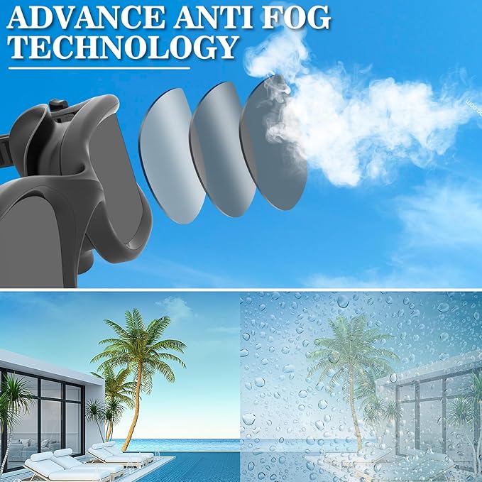 WIN.MAX Polarized Swimming Goggles Swim Pool Goggles Anti Fog Anti UV No Leakage Clear Vision for Men Women Adults Teenagers