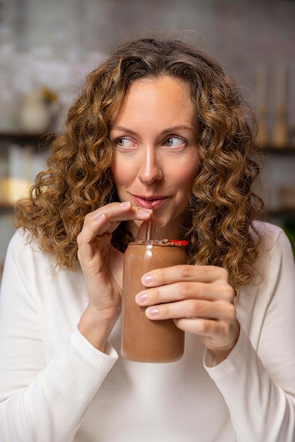 Amy Myers MD Paleo Protein Powder - Double Chocolate, 20 Servings - Collagen-Based Gut Function Support - Gluten-Free & Non-Dairy Protein Supplement