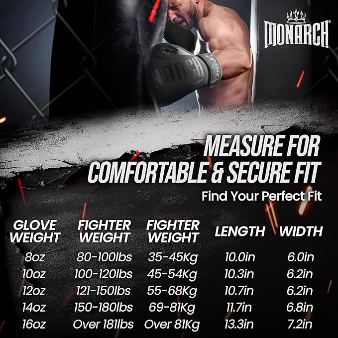 Boxing Gloves Men Women with Hand Wraps for Boxing, Muay thai, kickboxing, Punching Bag Workout traing and Sparing Gear Complete Boxing Kit, Size 8-16 OZ