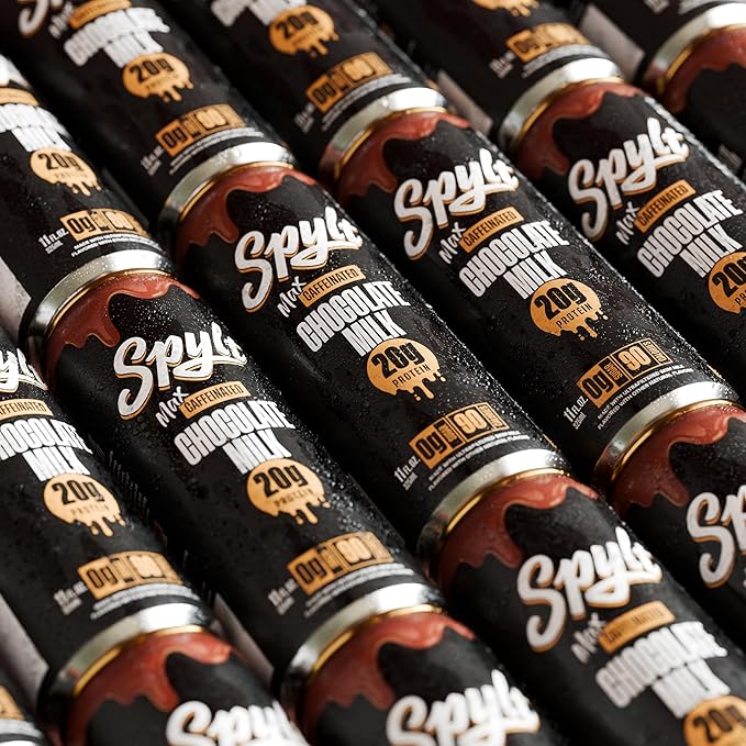 High Protein Max Chocolate Milk with 140mg Caffeine & 20g Protein - 90 Calories, Ready to Drink, Sugar Free, Lactose Free Milk, Perfect for Workout Recovery & Afternoon Pick Me Up - 12 Count