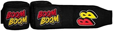Boom Boom Boxing Youth Flex Hand Wraps - Youth Hand Wraps, Youth Knuckle Protection, Youth Boxing Hand Wraps, Youth Protective, Boxing Hand Wraps for Kids, Boxing Equipment