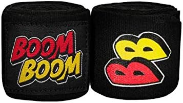 Boom Boom Boxing Youth Flex Hand Wraps - Youth Hand Wraps, Youth Knuckle Protection, Youth Boxing Hand Wraps, Youth Protective, Boxing Hand Wraps for Kids, Boxing Equipment
