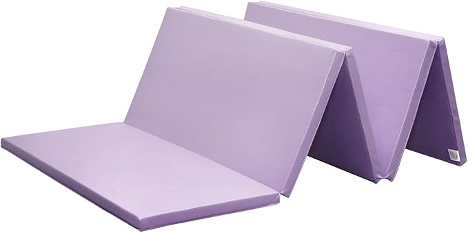 KaRaDaStyle Gymnastics Mat Folding Stretch Mats 75"x31"x1.2" Exercise Muscle Training Children Play Horizontal Bar Mat Yoga Sports Soundproof Home Use