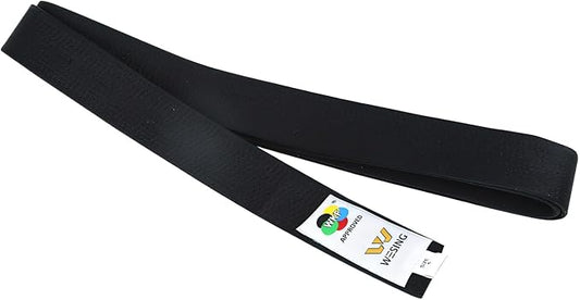 WESING Karate Belt WKF Approved for Karate Competition Black Red Blue Belt Martial Arts