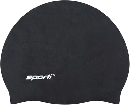 Sporti Silicone Swim Cap for Kids, Unisex Youth Swimming Cap, Protection Bathing Caps for Your Children, Aged 2-10