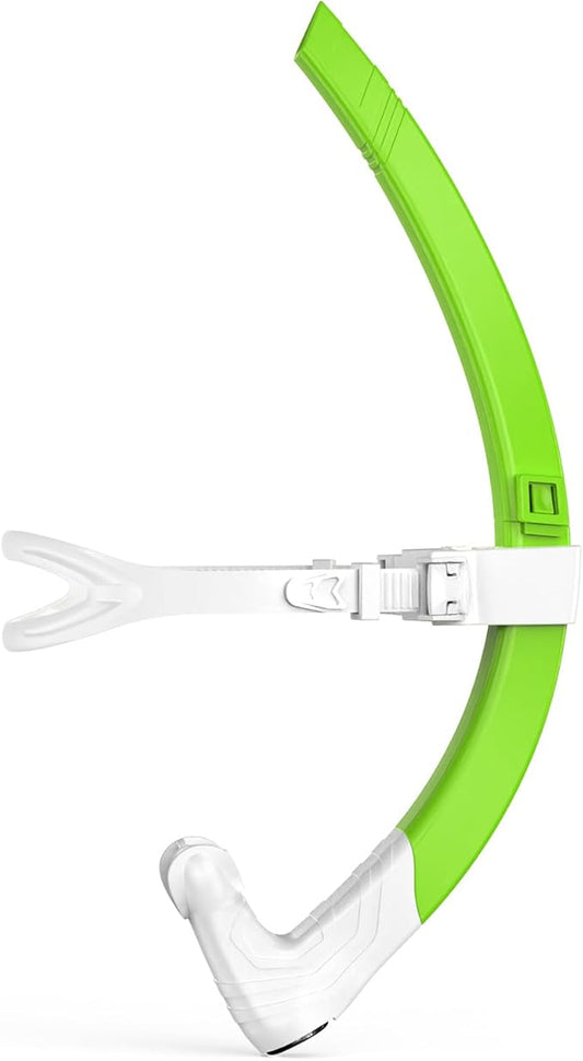 Greatever Detachable Portable Snorkel for Lap Swimming Unisex-Adult Silicone Adjustable Headband One Way Exhaust Valve