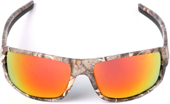 Polarized Outdoor Sports Sunglasses Tr90 Camo Frame for Men Women Driving Fishing Hunting Reduce Glare