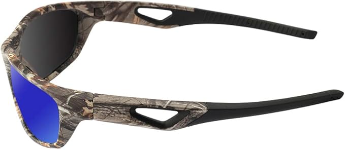Polarized Outdoor Sports Sunglasses Tr90 Camo Frame for Men Women Driving Fishing Hunting Reduce Glare