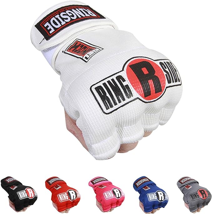 Ringside Gel Shock Quick Wraps, Impact-Absorbing Hand Wraps with Secure Support, Ideal for Boxing, MMA, Muay Thai, and Martial Arts, Inner Boxing Gloves for Men and Women