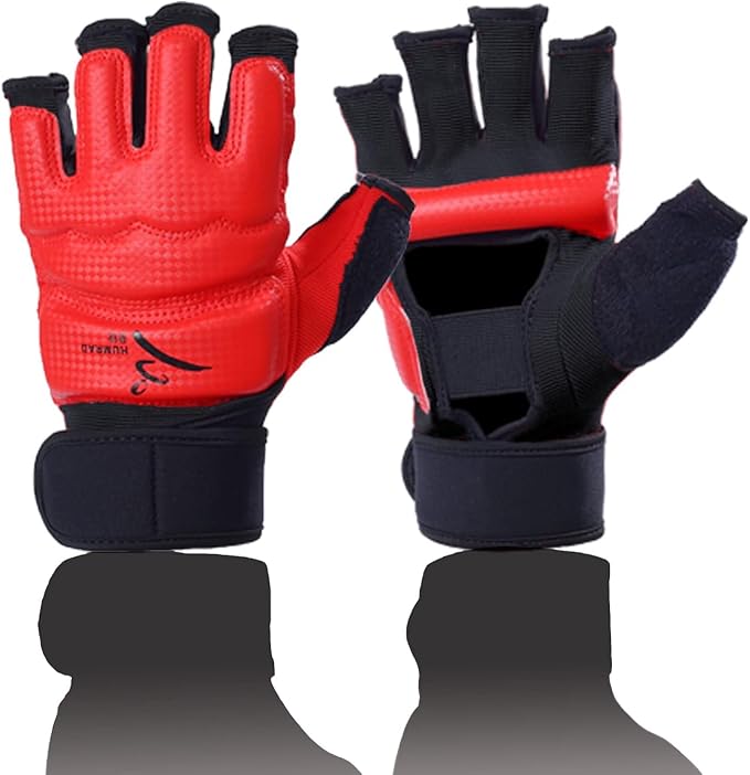 Kickboxing Sparring Gloves MMA Gloves Boxing Gloves for Men Women Kids Half Finger Punching Bag Gloves Fighting Gloves for Men Women Boxing Training