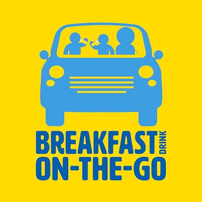 Carnation Breakfast Essentials Light Start Nutritional Drink, 13g Protein Ready-to-Drink, 70% Less Sugar, Immune Support, Vitamins, Gluten Free, Chocolate, 8 FL OZ Carton (24 Pack)