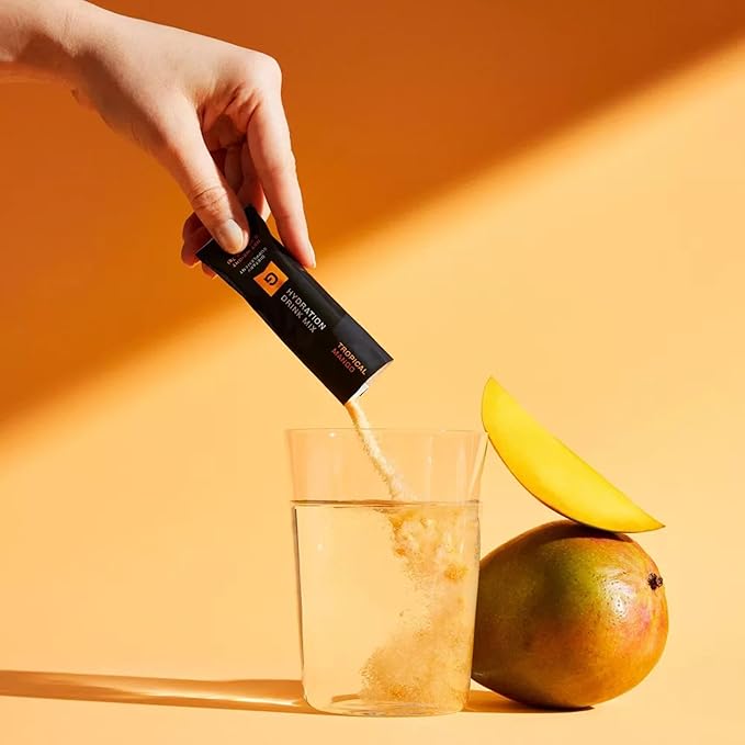 Gainful Hydration Packets Variety Pack, Decaffeinated with Key Electrolytes, Magnesium and Sodium, Energy Support, Low Sugar, 10 Sticks