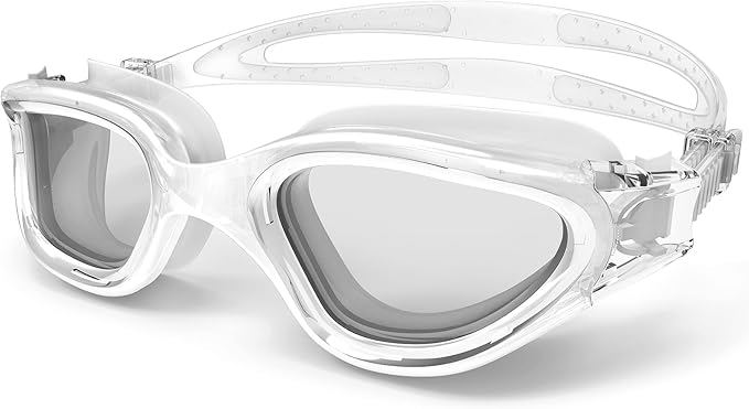 WIN.MAX Polarized Swimming Goggles Swim Pool Goggles Anti Fog Anti UV No Leakage Clear Vision for Men Women Adults Teenagers
