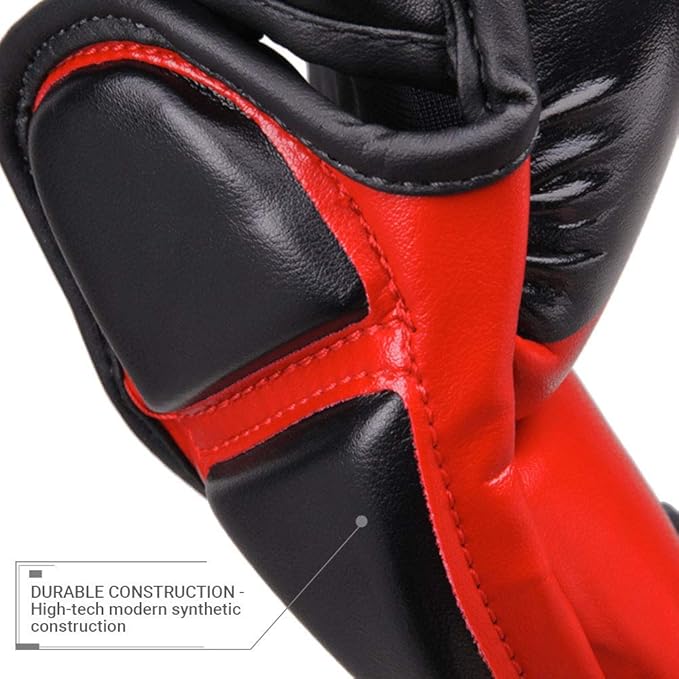 Revgear Pinnacle MMA Gloves | Classic MMA Sparring Glove Design | Multi Layer Foam Padding Over The Knuckles | Thumb Protection
