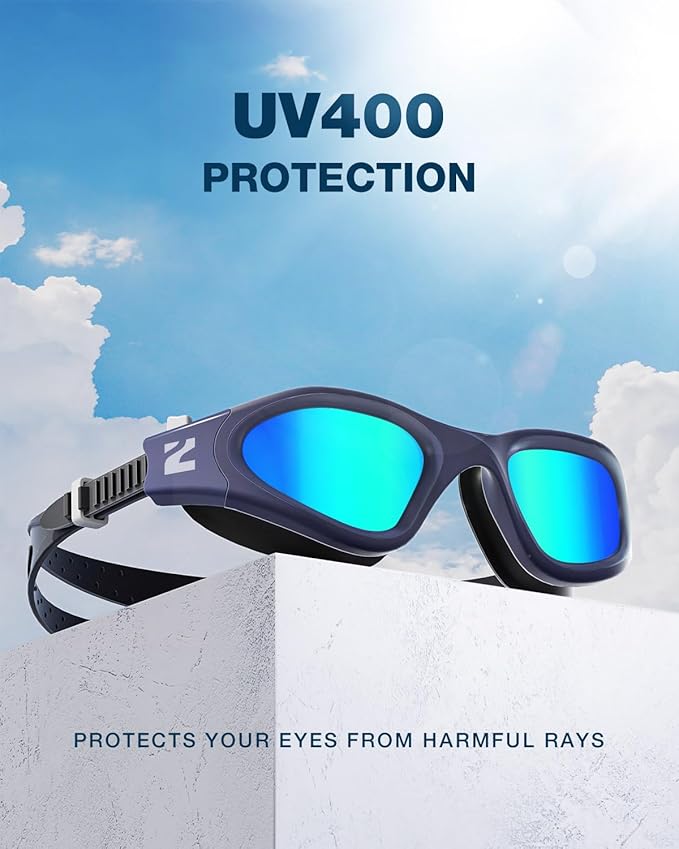 ZIONOR Swim Goggles, G1 SE Swimming Goggles Anti-fog for Adult Men Women