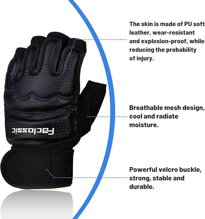 Kickboxing Sparring Gloves MMA Gloves Boxing Gloves for Men Women Kids Half Finger Punching Bag Gloves Fighting Gloves for Men Women Boxing Training