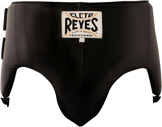CLETO REYES Kidney and Foul Groin Protector, Boxing Training Equipment, Protective Gear for Men, Black