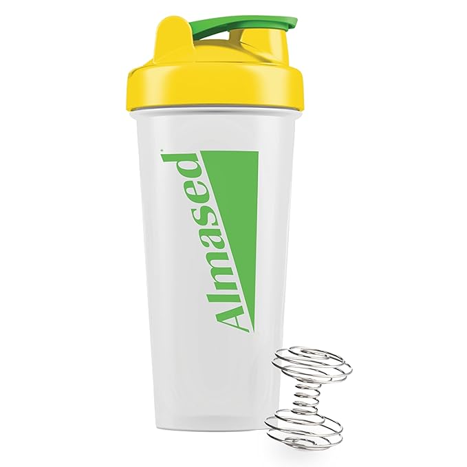 Almased Protein Powder, GLP-1 Nutrition Support Supplement, Meal Replacement Shake for Weight Loss, high protein, complete nutrition (Vanilla Flavor, 3 Cans @ 17.6 oz ea + scoop + 700ml Shaker Bottle