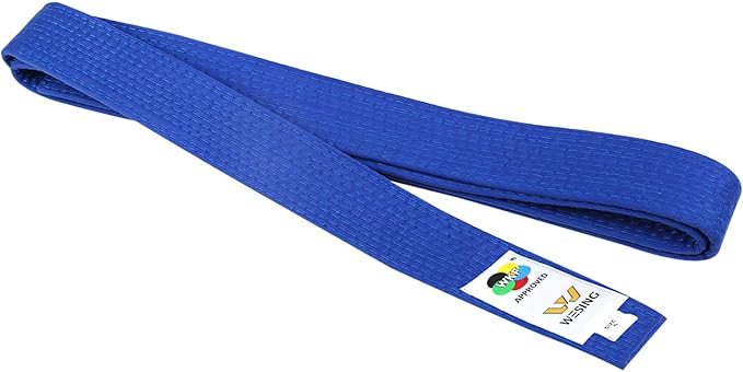 WESING Karate Belt WKF Approved for Karate Competition Black Red Blue Belt Martial Arts