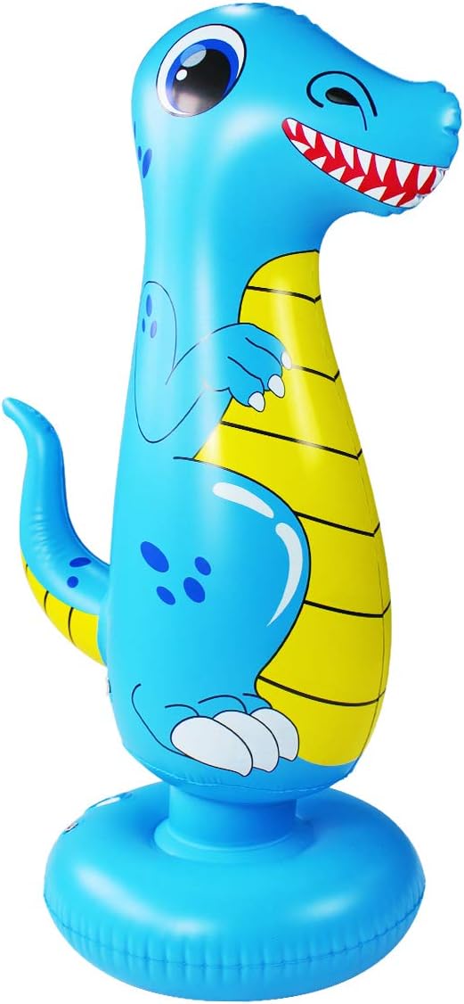 Punching Bag for Kids, Free Standing Boxing Bag for Bounce Back Focus Punching Bag for Practicing Karate, Taekwondo, De-Stress Boxing Bag for Kids.