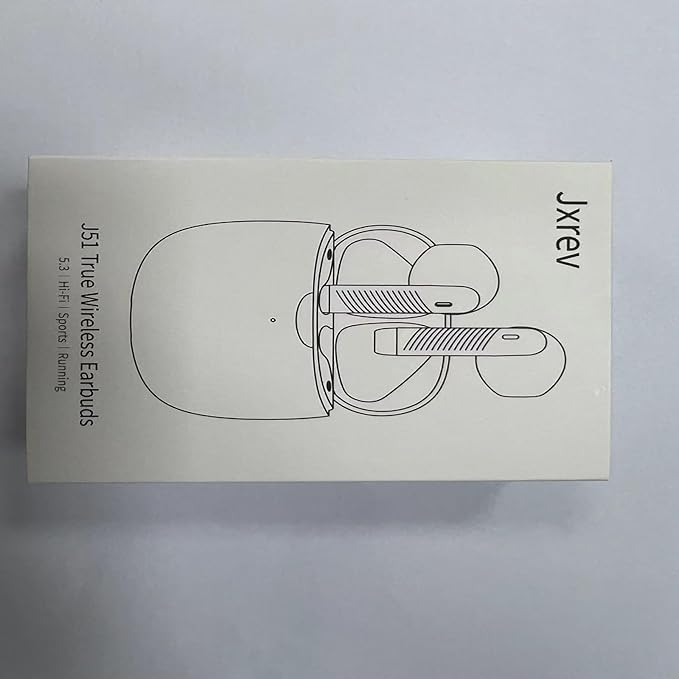 Wireless Earbuds, Bluetooth 5.4 Headphones in Ear with Noise Cancelling Mic, Bluetooth Earbuds Stereo Bass, IP7 Waterproof Sports Earphones, 32H Playtime USB C Charging Ear Buds Yellow for Android iOS