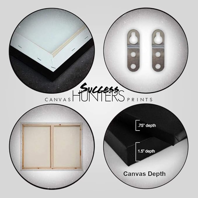 Boxing Gloves Neon Canvas Print Motivational Canvas Print Wall Art Office Decor, Entrepreneur Motivation, Hustle Artwork, Boxing Neon Print, Fighter Gym Sign, Hustler Art Neon Sign (48" x 36")