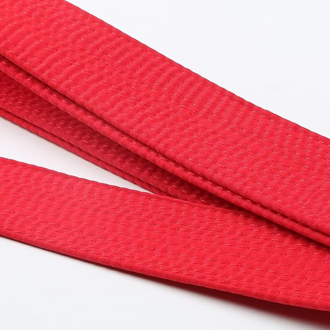 WESING Karate Belt WKF Approved for Karate Competition Black Red Blue Belt Martial Arts