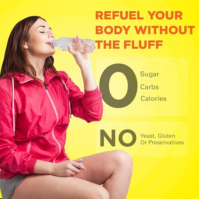 Keto Vitals Tropical Keto Electrolytes Powder No Sugar - Keto Electrolytes Stickpacks with Potassium, Magnesium, Sodium, & Calcium - Sugar Free Electrolyte Drink Mix & Hydration Powder, 30 Serving