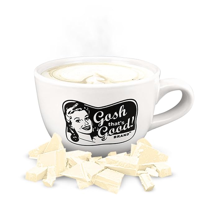 Gosh That’s Good! Sugar-Free White Velvet Chocolate Flavor – 2 lb – Low-Calorie, Lactose-Free