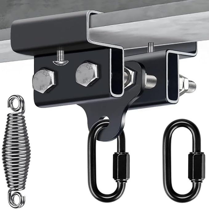 BeneLabel Punching Bag Hanger, Heavy Bag Mount, Boxing Bag Kit, Holder, Wall Mount, Accessories for Beam, 400KG Capacity