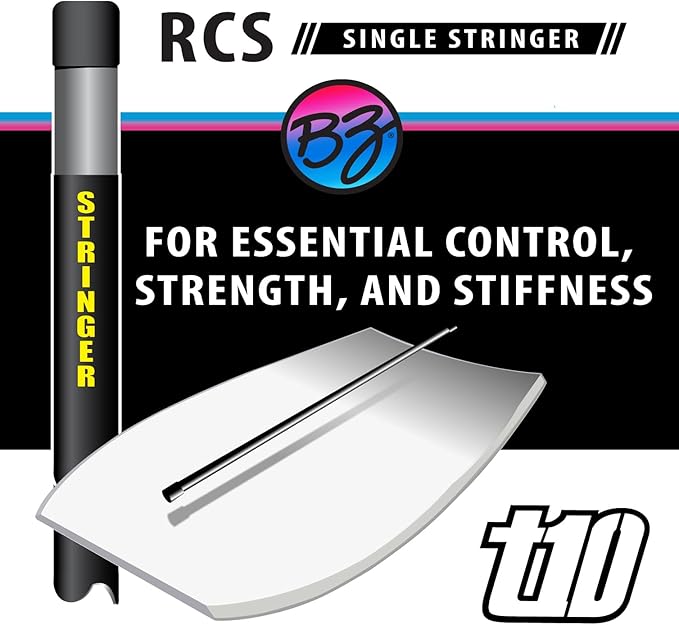 BZ BodyBoards - T-10 Progressive Series Bodyboard - HDPE Slick - Crescent Tail - PHUZION Core - 8lb Deck