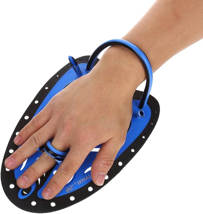 Swim Fins, Adjustable Kids Flippers for Swimming, Professional Swim Hand Paddles, Flat Paddles for Kids, Children, Men, Women