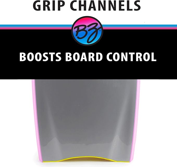 BZ BodyBoards - T-10 Progressive Series Bodyboard - HDPE Slick - Crescent Tail - PHUZION Core - 8lb Deck