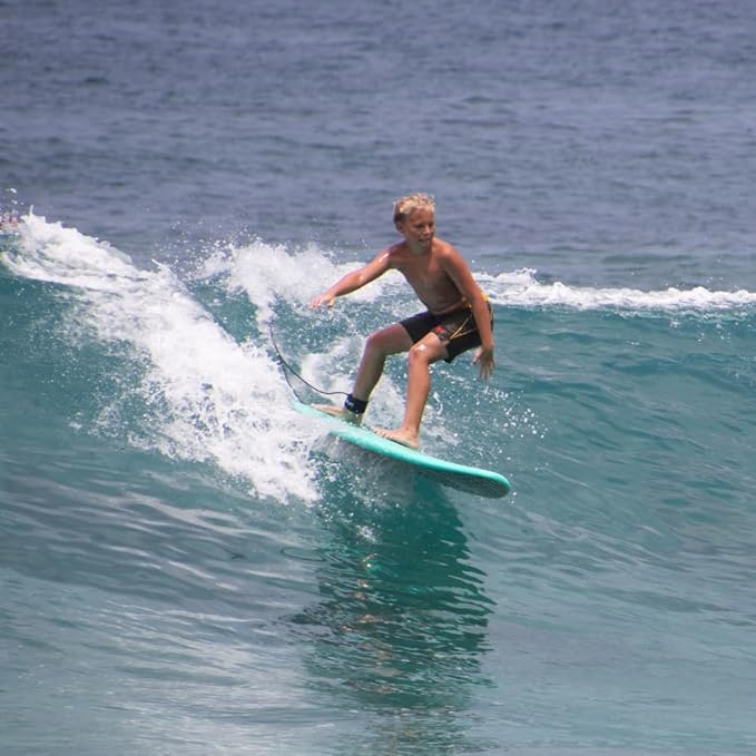 Rock-It 6' Albert Performance Fish Soft Top Surfboard Surf Board, Foam Surfboard, Kids Surfboard, Adult Surfboard, Tabla De Surf, Beginner Surfboard