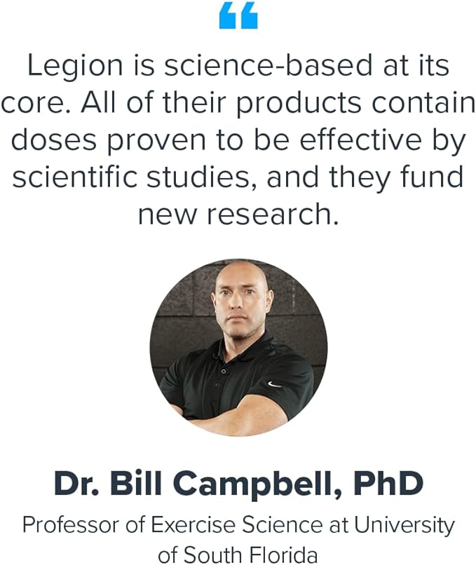 LEGION Whey Protein Powder - Naturally Flavored Whey Protein Concentrate with BCAAs - Supports Muscle Growth & Recovery, Gluten Free, No Added Sugar Protein Powder - Chocolate Flavor (30 Servings)