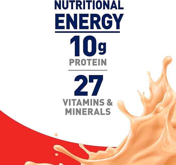 BOOST Original Nutritional Drink, Peaches & Cream, 8 fl oz (Pack of 24)