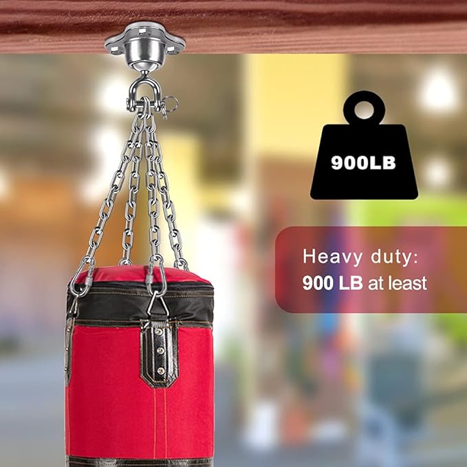 SELEWARE Boxing Punching Bag Hanger, Heavy Bag Hanger Bracket for Heavy Bag Boxing Muay Thai Training Hardware