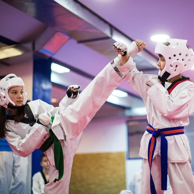 Xinluying Punch Bag Taekwondo Karate Gloves for Sparring Martial Arts Boxing Training Fingerless Women Kids